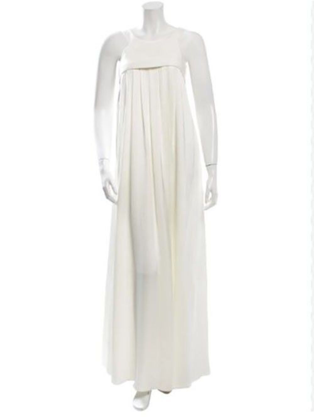 L Agence Sadie Maxi Dress Size Small* Bridgerton Minimalist Boho Romantic Modest